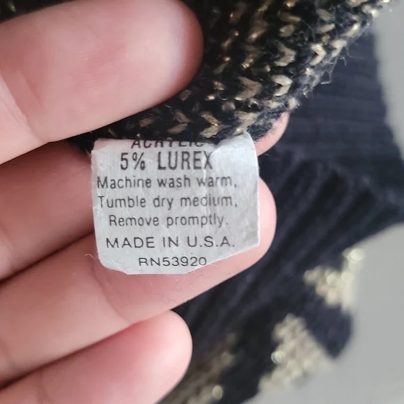 Vintage sparkle sweater - Picture 4 of 4